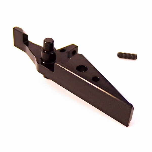 JeffTron Flat CNC Trigger - Schwarz